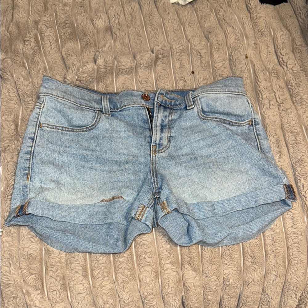 Denim Blue Women's Shorts